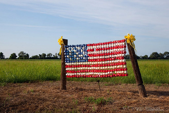 Flag at Panther Burn